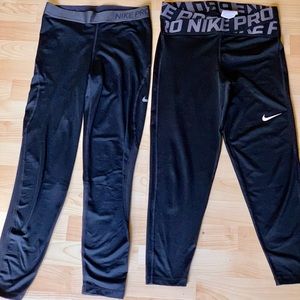 Lot of 2 Nike Womens Pants Size Medium